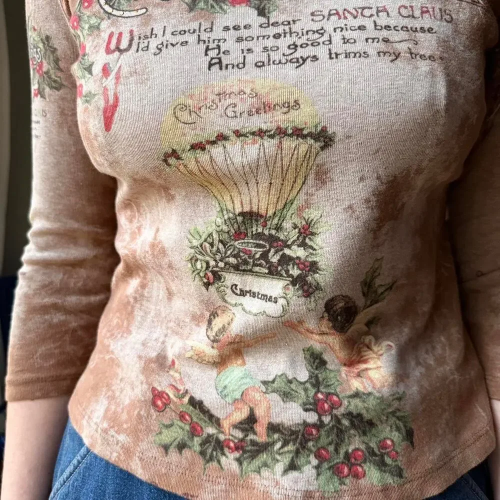 Vintage y2k old fashioned christmas angel - Picture 5 of 7